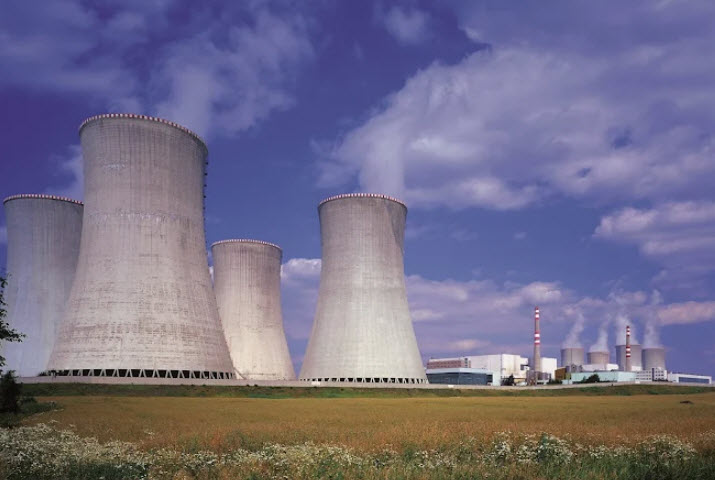 Nuclear Power Plant Dukovany, Czech Republic (Czechia)